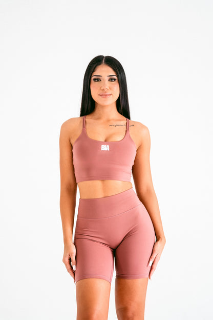 Jada Sports Bra (Maroon)