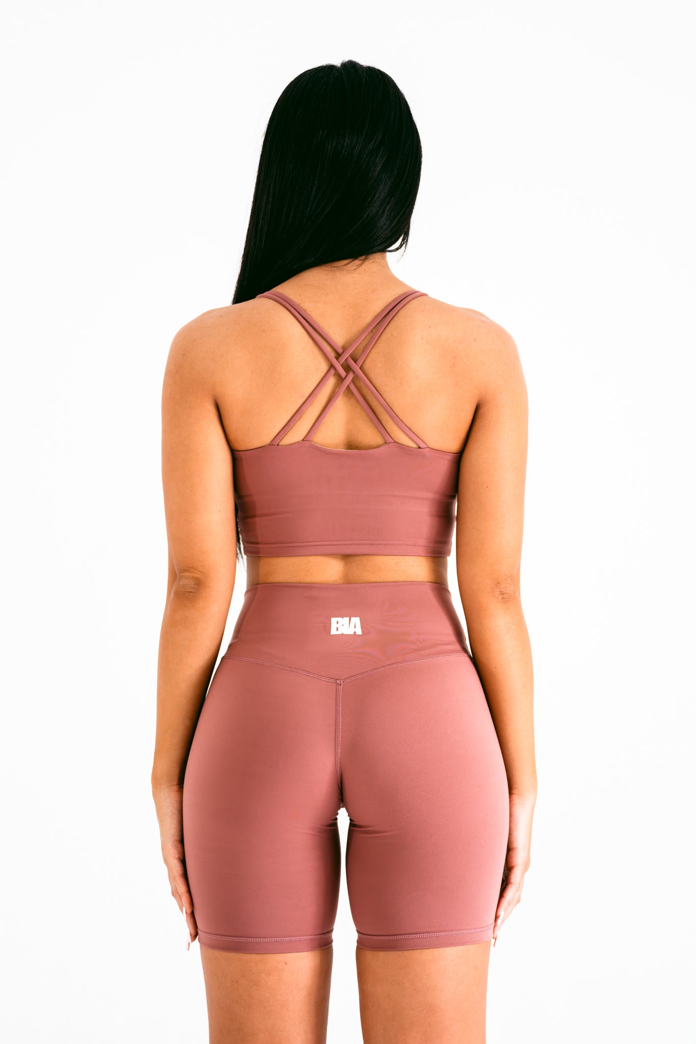 Jada Sports Bra (Maroon)