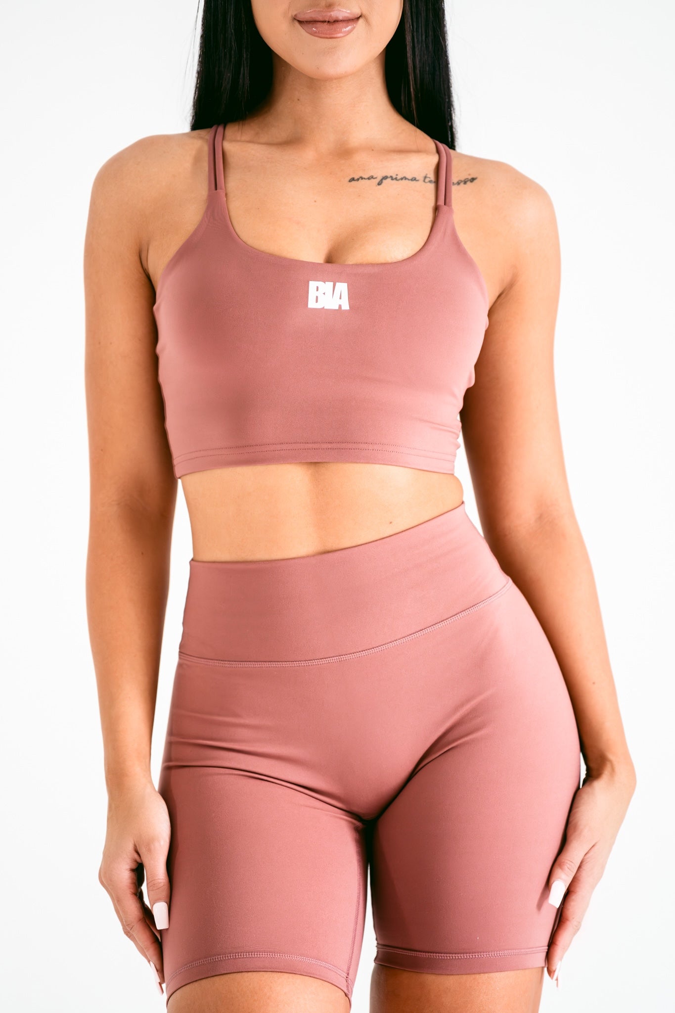 Jada Sports Bra (Maroon)